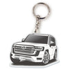 カーアクリルキーホルダー トヨタライセンス商品 ランドクルーザー300系