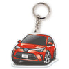 カーアクリルキーホルダー トヨタライセンス商品 C-HR