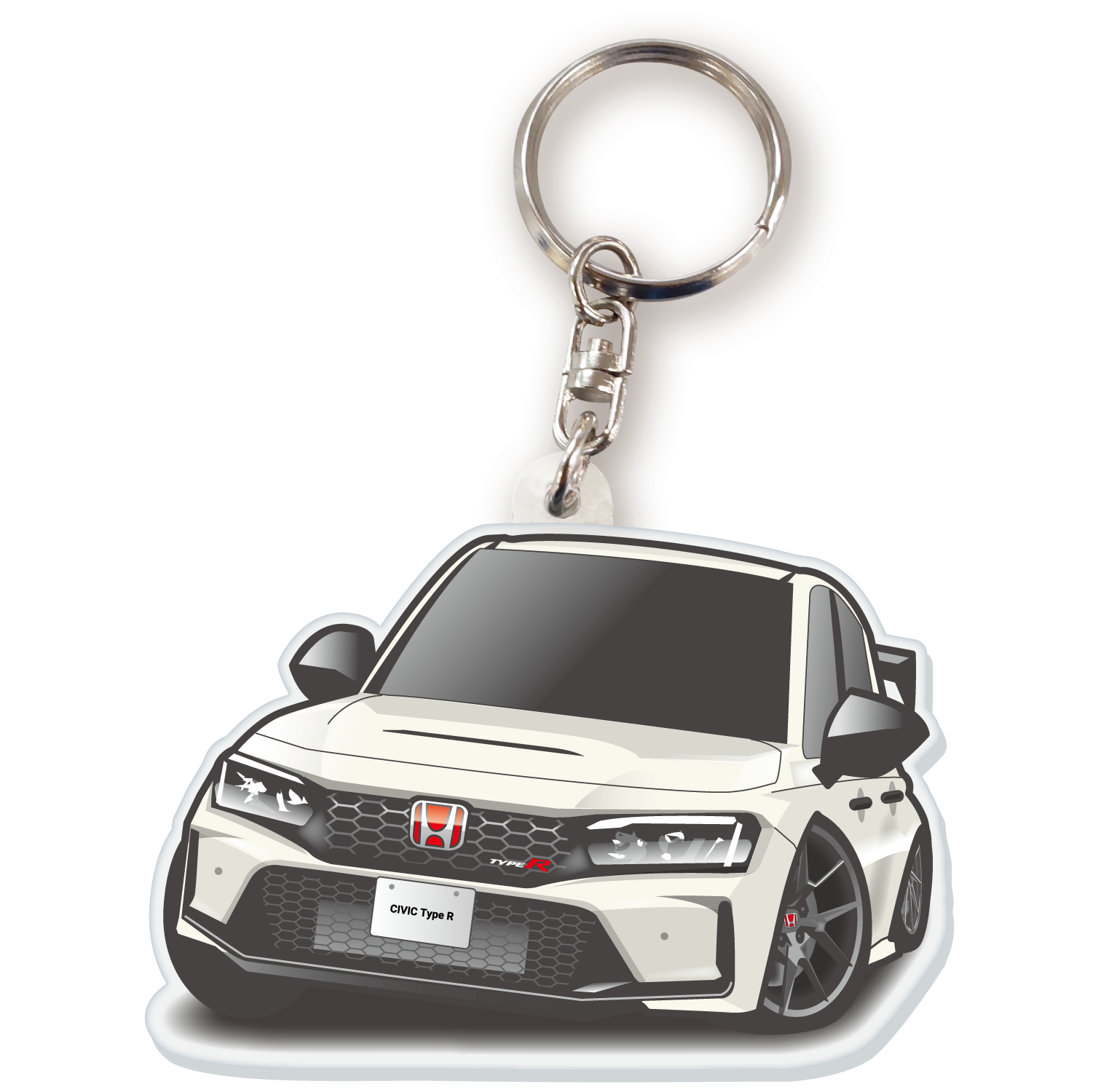 カーアクリルキーホルダー ホンダライセンス商品 CIVIC TypeR 6代目