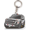 カーアクリルキーホルダー トヨタライセンス商品 TLC チームランドクルーザートヨタオートボデー 2024 ダカールラリー