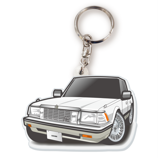 カーアクリルキーホルダー トヨタライセンス商品 クラウン7代⽬ハードトップ