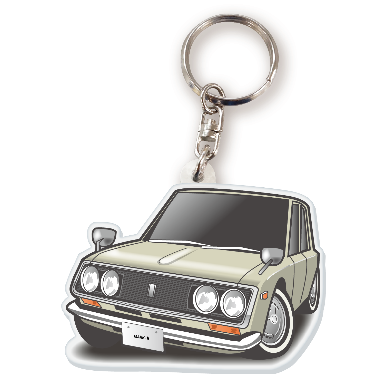 カーアクリルキーホルダー トヨタライセンス商品 初代コロナ マークⅡ