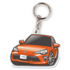 カーアクリルキーホルダー トヨタライセンス商品 トヨタ86