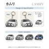 カーアクリルキーホルダー トヨタライセンス商品 カムリ10代目