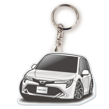 カーアクリルキーホルダー トヨタライセンス商品 カローラスポーツ