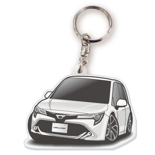 カーアクリルキーホルダー トヨタライセンス商品 カローラスポーツ
