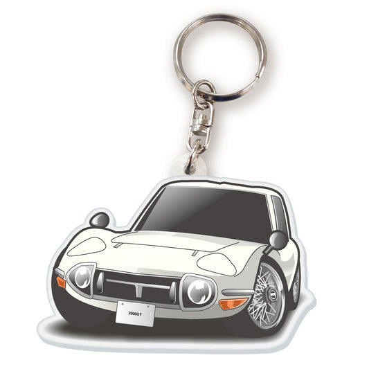 カーアクリルキーホルダー トヨタライセンス商品 2000GT