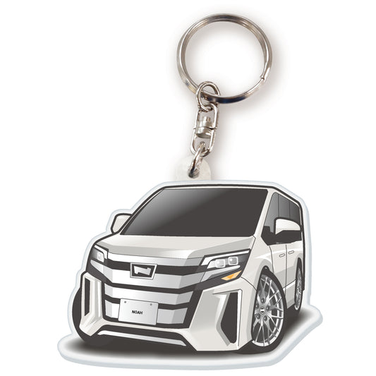 カーアクリルキーホルダー トヨタライセンス商品 ノア3代目