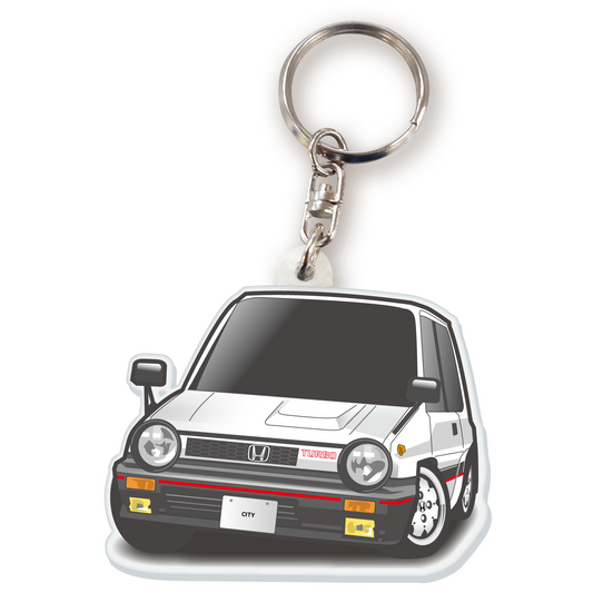 カーアクリルキーホルダー ホンダライセンス商品 CITY シティ（初代）