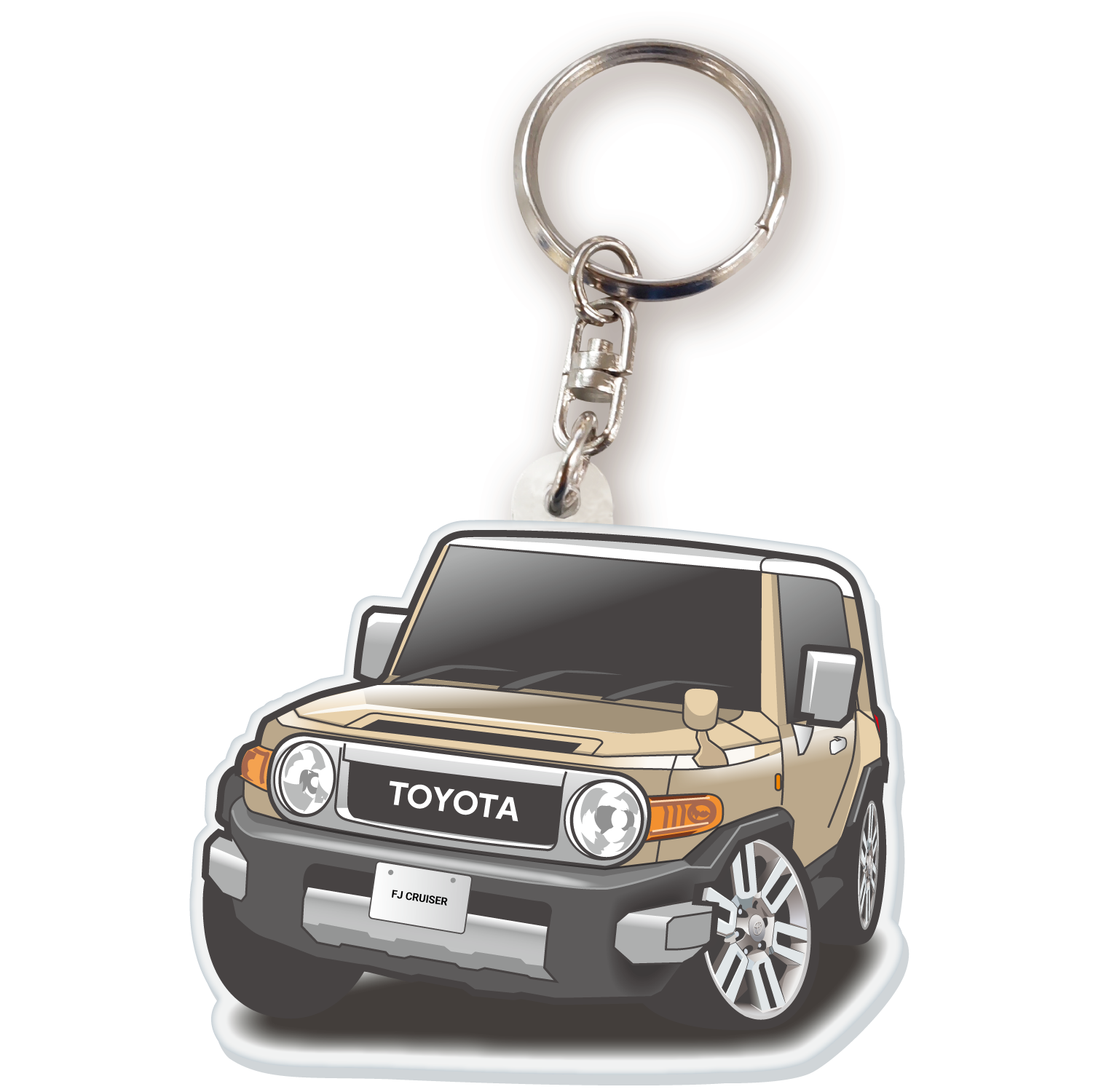 カーアクリルキーホルダー トヨタライセンス商品 FJクルーザー – GPstore