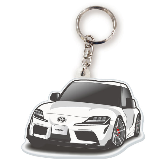 カーアクリルキーホルダー トヨタライセンス商品 GRスープラ