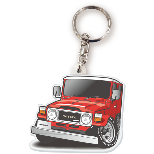 カーアクリルキーホルダー トヨタライセンス商品 ランドクルーザー40系