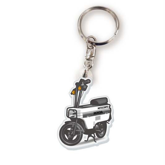 カーアクリルキーホルダー ホンダライセンス商品 MOTOCOMPO モトコンポ