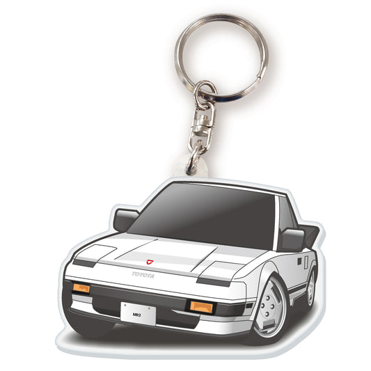 カーアクリルキーホルダー トヨタライセンス商品 MR2 AW10/11系