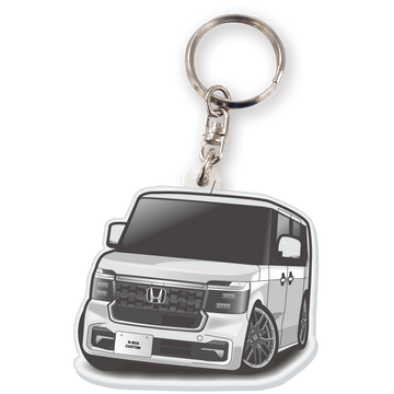 カーアクリルキーホルダー ホンダライセンス商品 N-BOX CUSTOM エヌボックス カスタム（3代目）