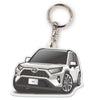 カーアクリルキーホルダー トヨタライセンス商品 RAV4 5代目