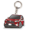 カーアクリルキーホルダー トヨタライセンス商品 RAV4 5代目