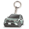 カーアクリルキーホルダー トヨタライセンス商品 RAV4 5代目