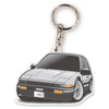 カーアクリルキーホルダー トヨタライセンス商品 スプリンタートレノAE86 ヘッドライトclose