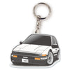 カーアクリルキーホルダー トヨタライセンス商品 スプリンタートレノAE86 ヘッドライトclose