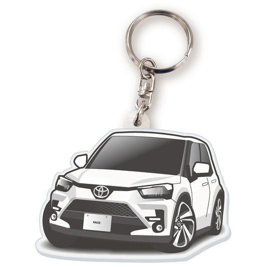カーアクリルキーホルダー トヨタライセンス商品 ライズ