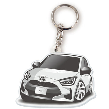 カーアクリルキーホルダー トヨタライセンス商品 ヤリス