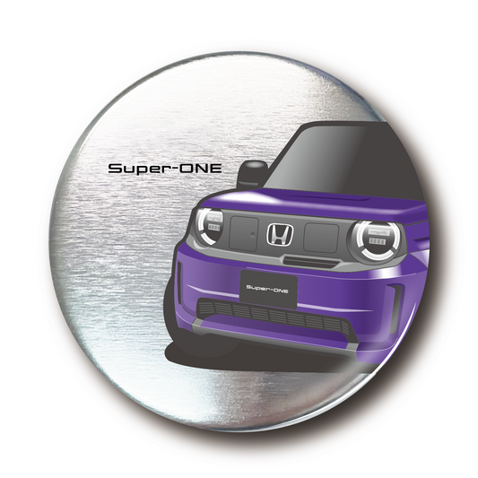 缶バッジ44mm ホンダライセンス商品 Honda Super-ONE