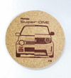 ちびくる コルクコースター ホンダライセンス商品 Super-ONE