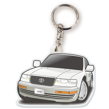 カーアクリルキーホルダー トヨタライセンス商品 セルシオ 10系