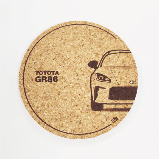 ちびくる コルクコースター トヨタライセンス商品 GR86