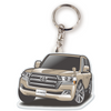カーアクリルキーホルダー トヨタライセンス商品 ランドクルーザー200系