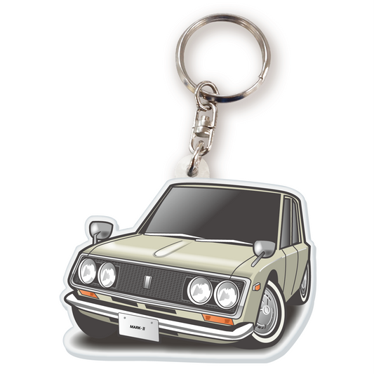カーアクリルキーホルダー トヨタライセンス商品 初代コロナ マークⅡ