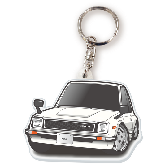 カーアクリルキーホルダー ホンダライセンス商品 PRELUDE プレリュード（初代）