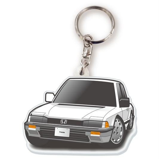 カーアクリルキーホルダー ホンダライセンス商品 PRELUDE プレリュード（2代目）