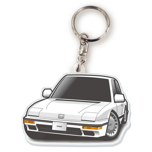カーアクリルキーホルダー ホンダライセンス商品 PRELUDE プレリュード（3代目）