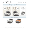 カーアクリルキーホルダー トヨタライセンス商品 初代パブリカ