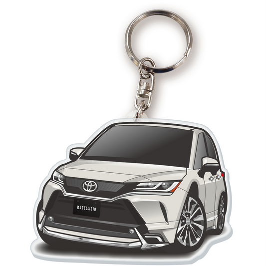 カーアクリルキーホルダー トヨタライセンス商品 ハリアー モデリスタ
