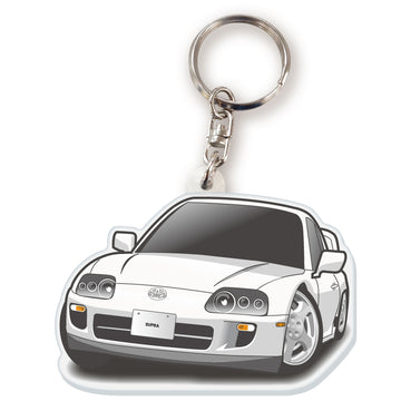 カーアクリルキーホルダー トヨタライセンス商品 スープラ 80系