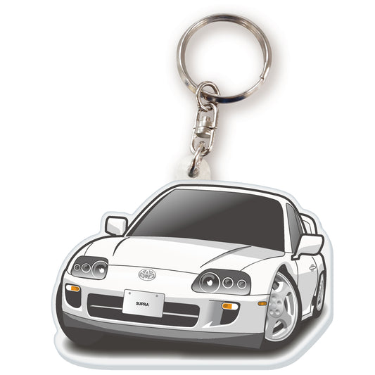 カーアクリルキーホルダー トヨタライセンス商品 スープラ 80系