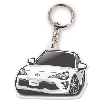 カーアクリルキーホルダー トヨタライセンス商品 トヨタ86