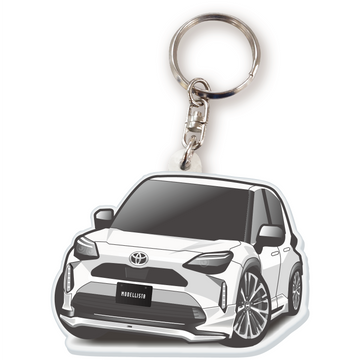 カーアクリルキーホルダー トヨタライセンス商品 ヤリスクロス モデリスタ