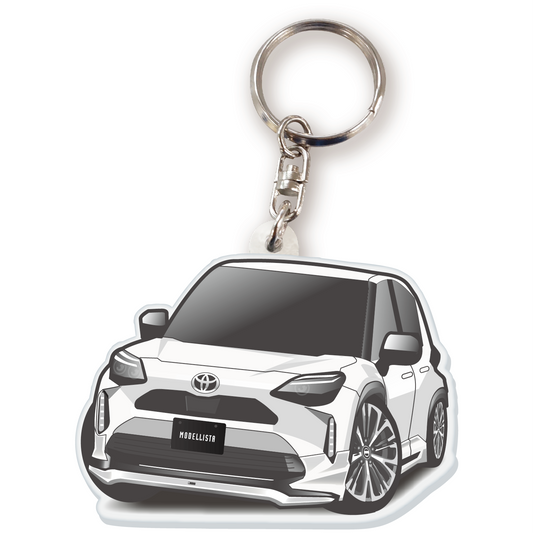カーアクリルキーホルダー トヨタライセンス商品 ヤリスクロス モデリスタ